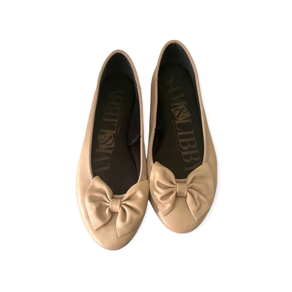 Sam & Libby Tan Ballet Flats